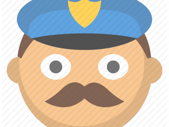 Emoji Face Clipart Moustache Man - Cartoon (640x480), Png Download