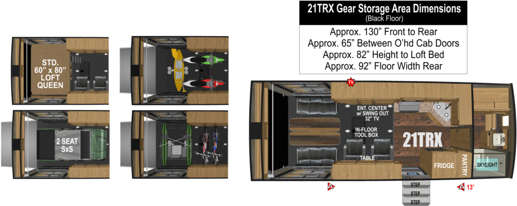 Trail Series Patio Deck / Mountain Gear Hauler 4 Travel - Caravan (1024x406), Png Download