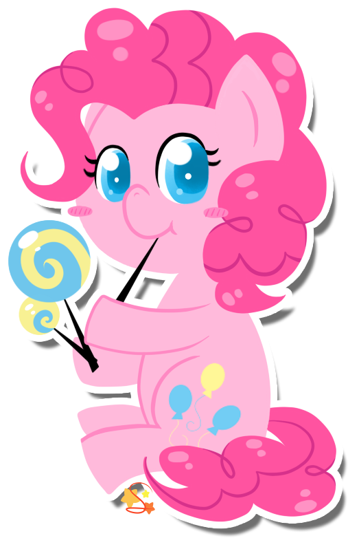 542 X 794 1 - Pinkie Pie Lollipop (542x794), Png Download