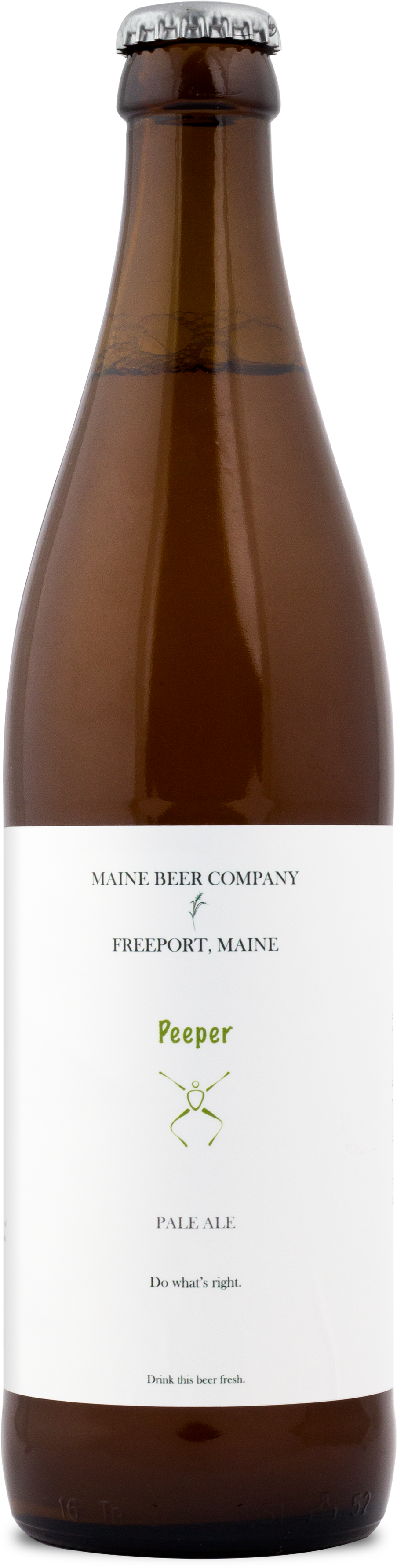 Our Beer - Maine Beer Woods & Waters (1000x3639), Png Download