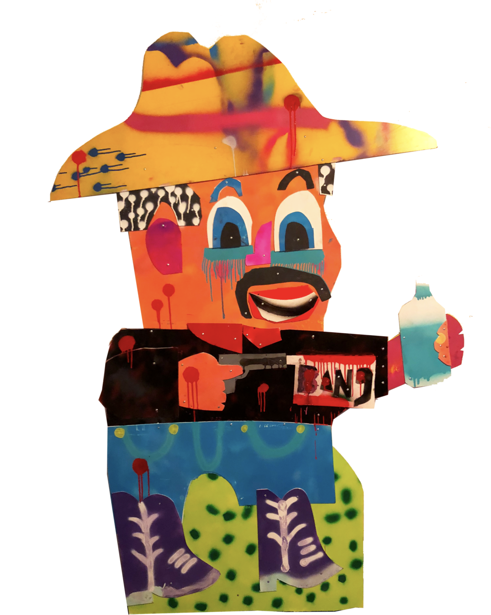 Bad Hombre Copy - Cartoon (1000x1333), Png Download