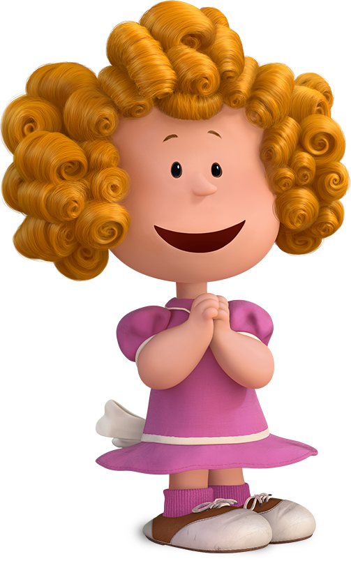 Learn About Peppermint Patty, Real Name Patricia Reichardt, - Peanuts Movie Characters Frieda (503x804), Png Download