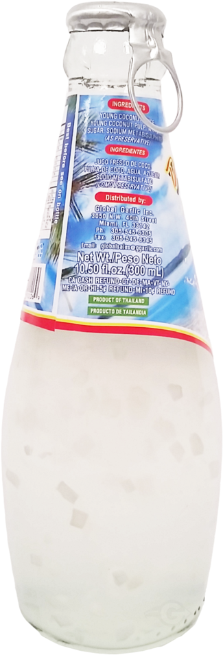 De Mi Pais Coconut Water (951x1024), Png Download