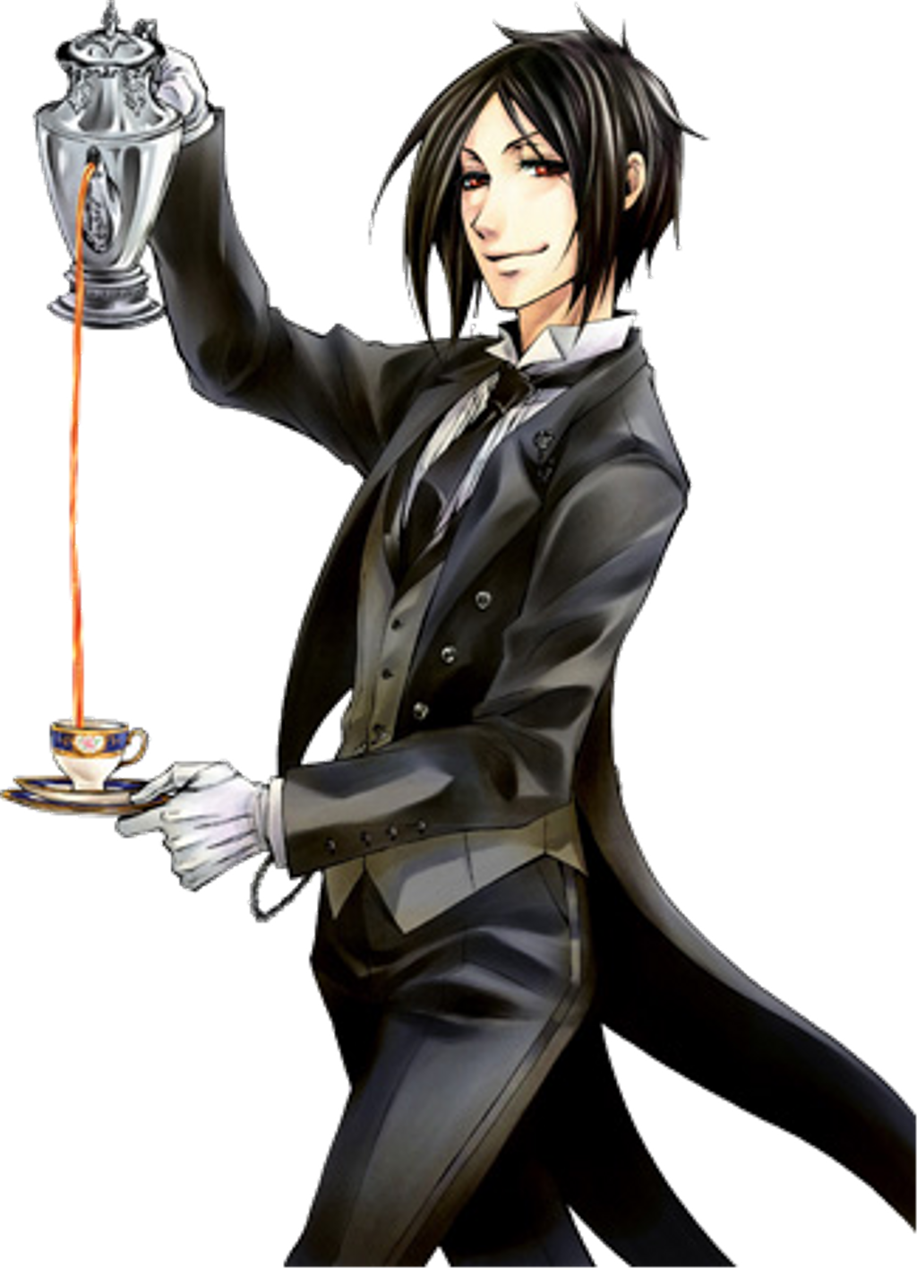 #kuroshitsuji #blackbutler #black Butler #butler #black - Hiro Mizushima Sebastian (1024x1415), Png Download