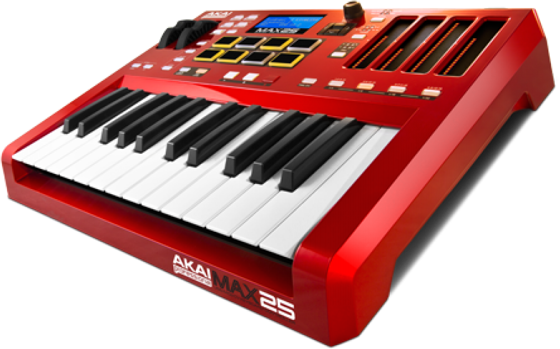Akai Max25 Usb Midi Cv Controller Keyboard - Akai Midi Controller (1200x1200), Png Download