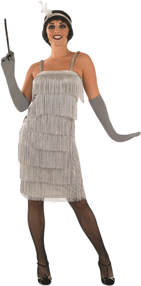 Click To View Full Size Image - 1920s Fancy Dress (541x1000), Png Download