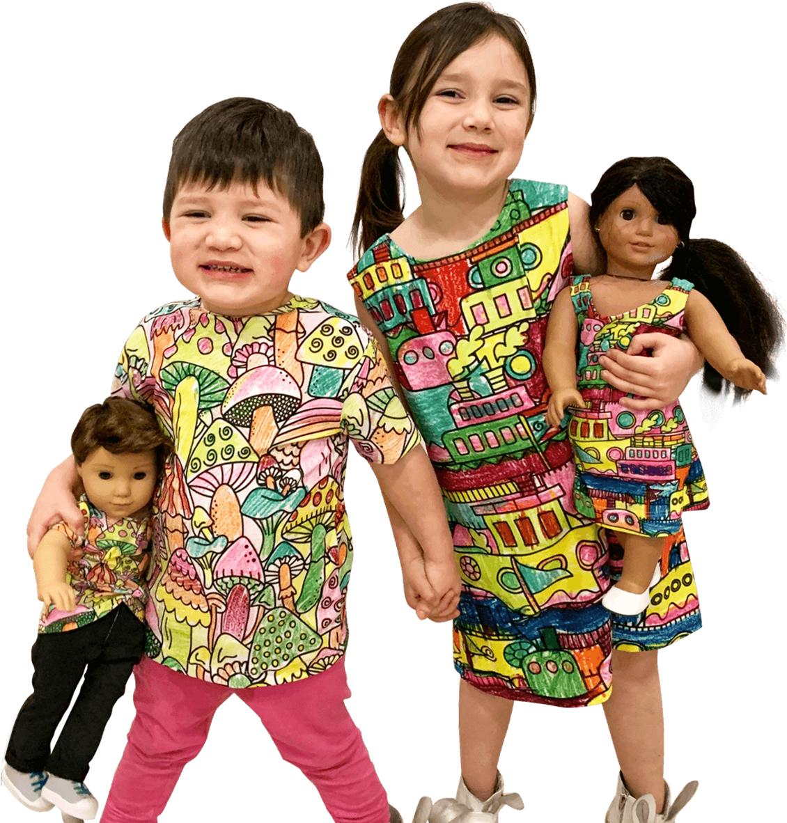 Try Our New Illustrated Templates - Toddler (1253x1201), Png Download