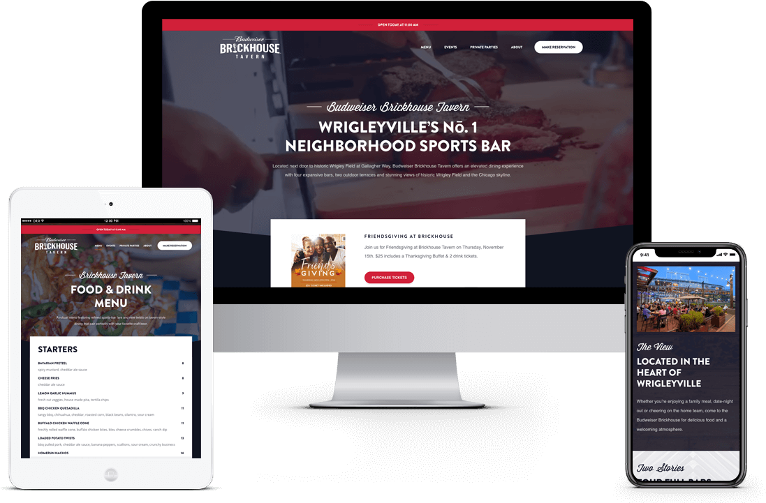 Budweiser Brickhouse Tavern - Auto Service (1150x730), Png Download