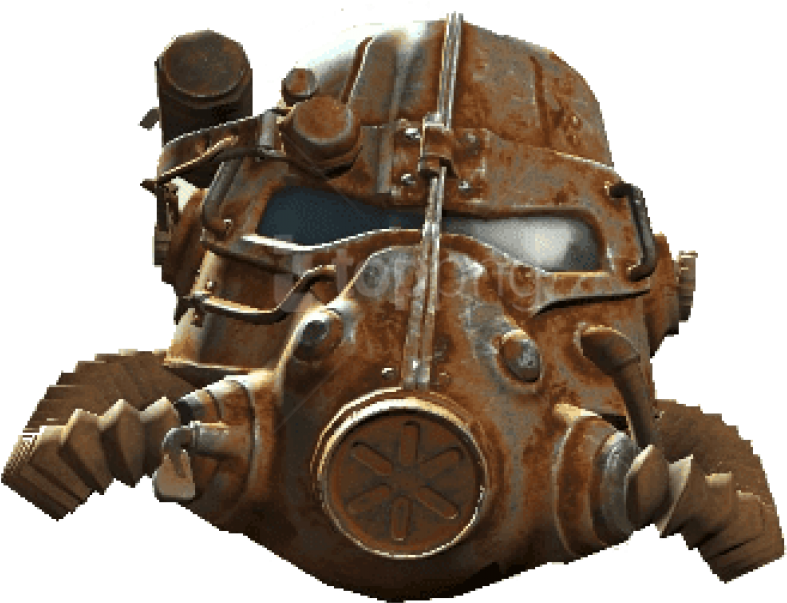 Free Png Download Fallout 4 Helm Png Images Background - Fallout 4 T45 Power Armor Helmet (850x695), Png Download