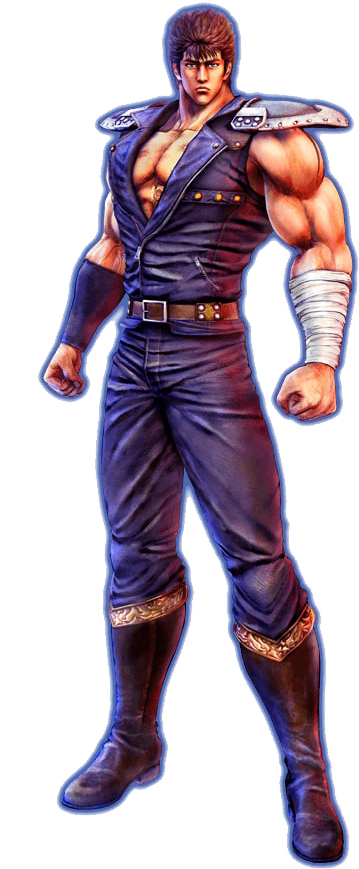 Lost Paradise Kenshiro Rendered - Kenshiro Fist Of The North Star Lost Paradise (417x872), Png Download