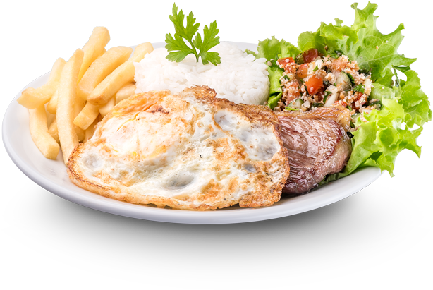 Bife A Cavalo Embalagem R$ 0,99 - French Fries (800x534), Png Download