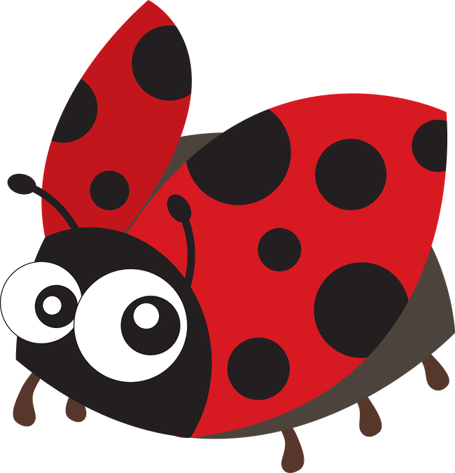 Minus Ladybugs, Animais - Ladybug (650x675), Png Download
