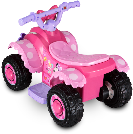 Minnie Mouse Power Wheel (900x600), Png Download