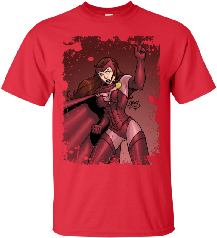 Scarlet Witch Shirt Avengers Xmen Brotherhood Of Evil (800x800), Png Download