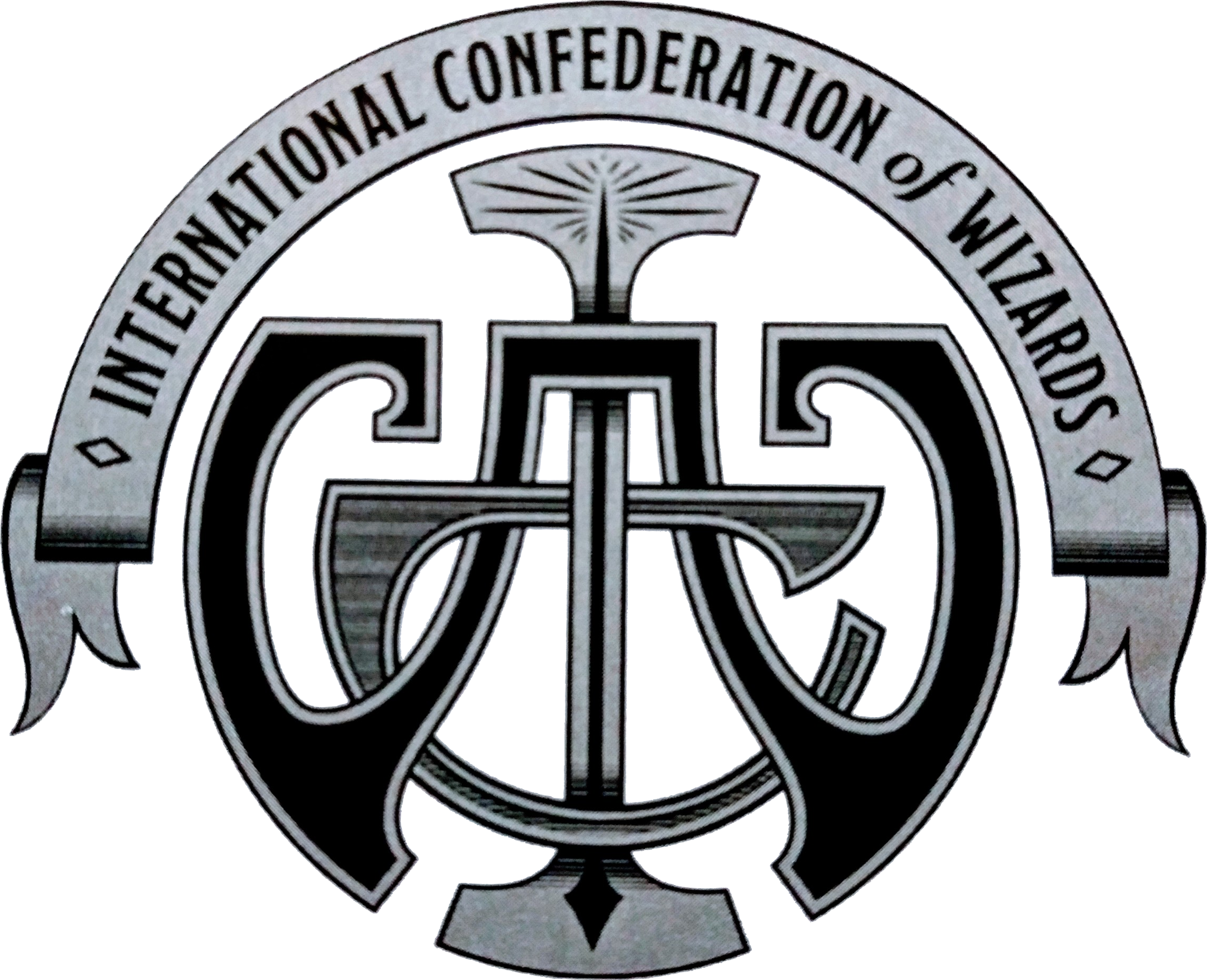 International Confederation Of Wizards - Mega City One Justice Department (2000x1624), Png Download