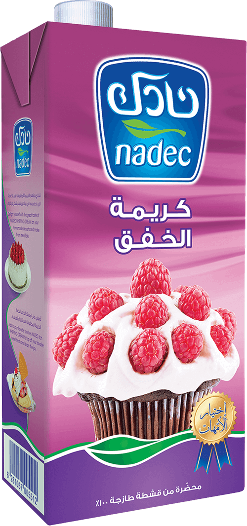 Whipping Cream - Nadec (500x1066), Png Download