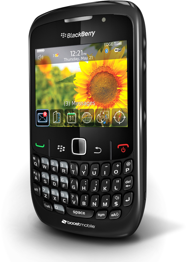 Blackberry Curve 8520 (934x933), Png Download