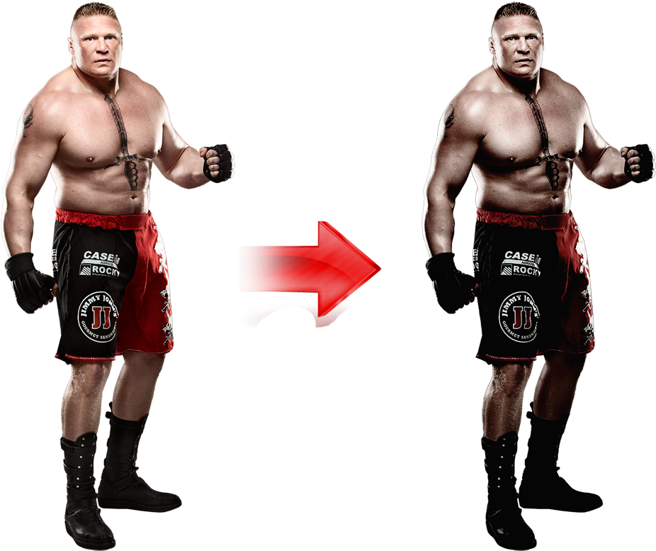 Posted Image - Brock Lesnar Mma Gear (1000x812), Png Download