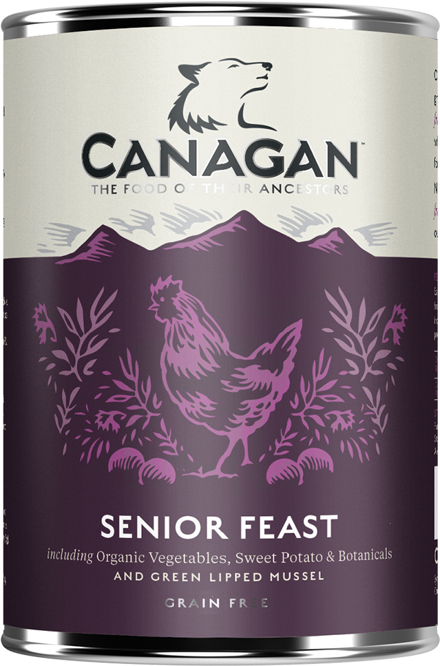 Canagan Senior Wet Dog Food 400g Can (1200x1200), Png Download