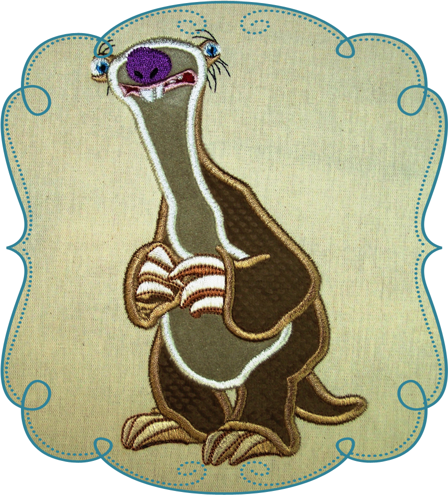 Ice Age - Cartoon (1000x1000), Png Download