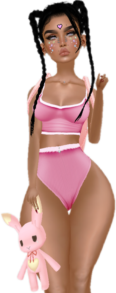 Imvu Sticker - Girl (1024x1024), Png Download