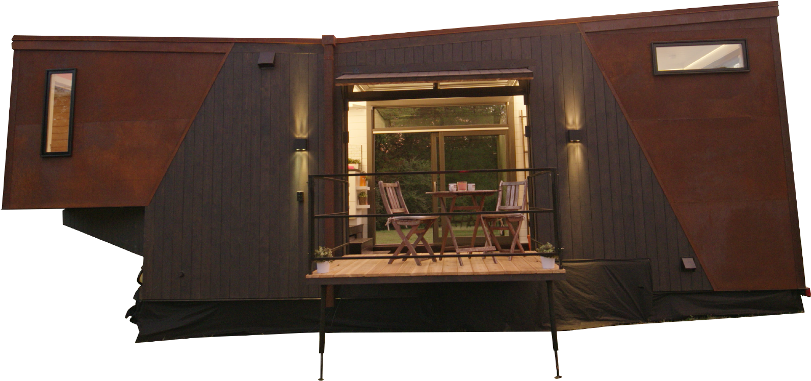 Dunkin'® Thinks Big In A Little House - Architecture (1800x1200), Png Download