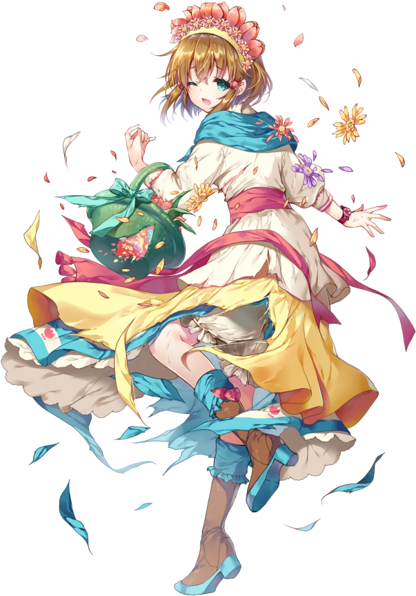 Basket Boots Brown Footwear Brown Hair Dress Eyebrows - Mist Fire Emblem Heroes (850x969), Png Download