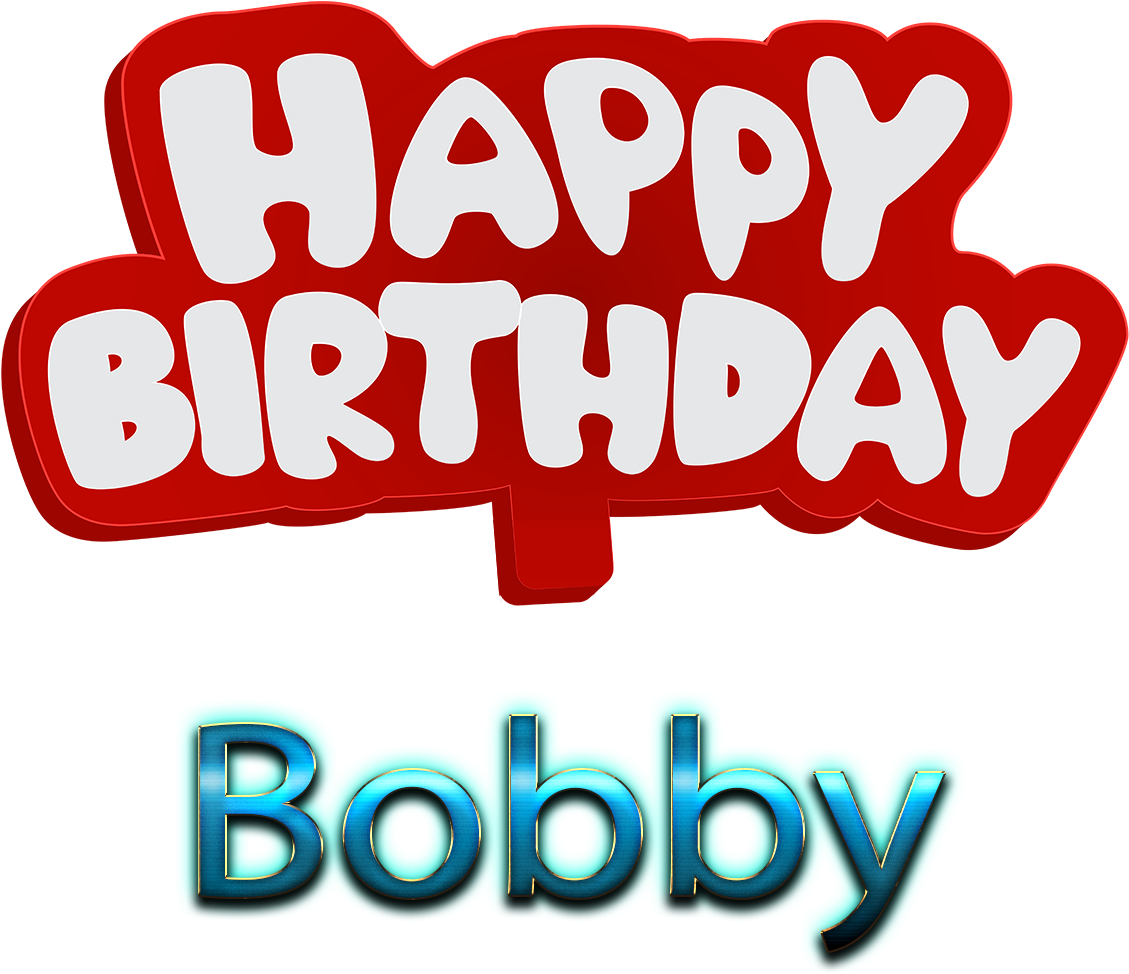 Bobby 3d Letter Png Name - Happy Birthday To You Mushtaq (1325x1093), Png Download
