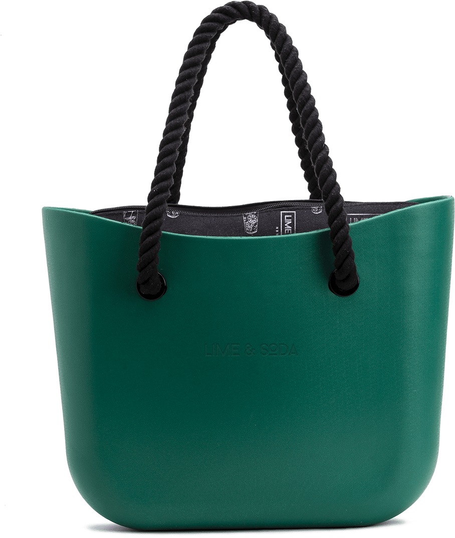 Classic Tote Bag Green - Lulu Castagnette Sac A Main (1015x1464), Png Download