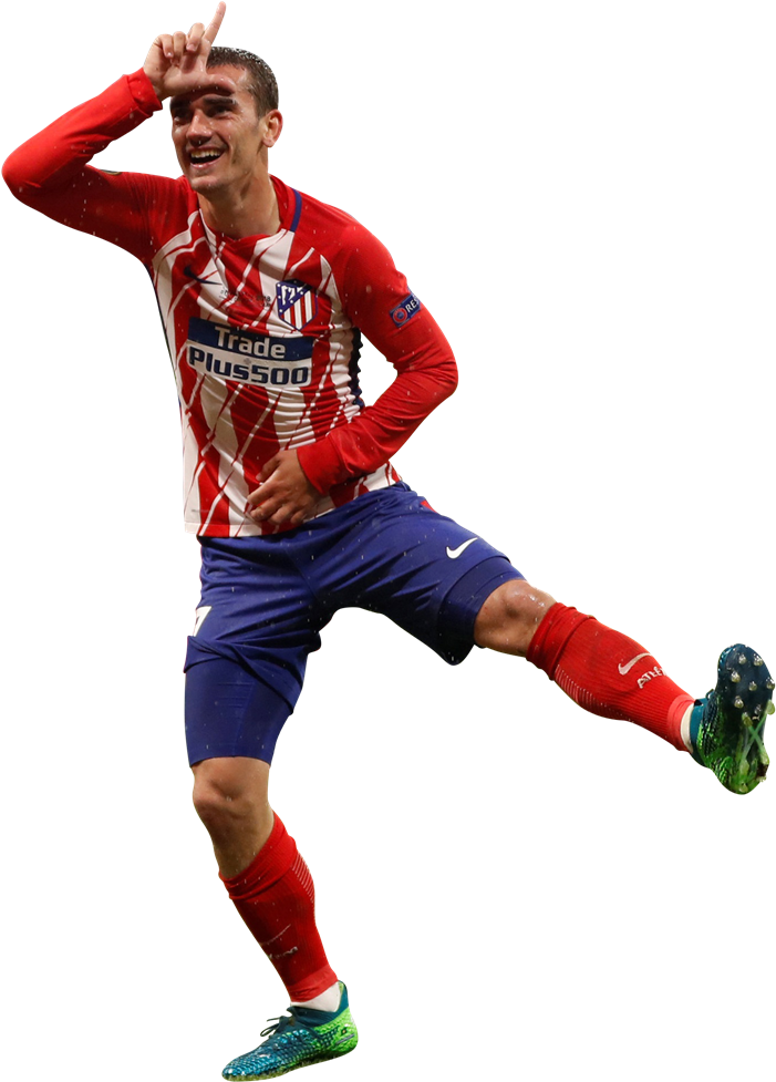 Antoine Griezmann Render - Griezmann Render (720x1000), Png Download