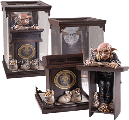 Gringotts Goblin 19cm Magical Creatures Statue - Harry Potter Magical Creatures Mermaid (600x600), Png Download