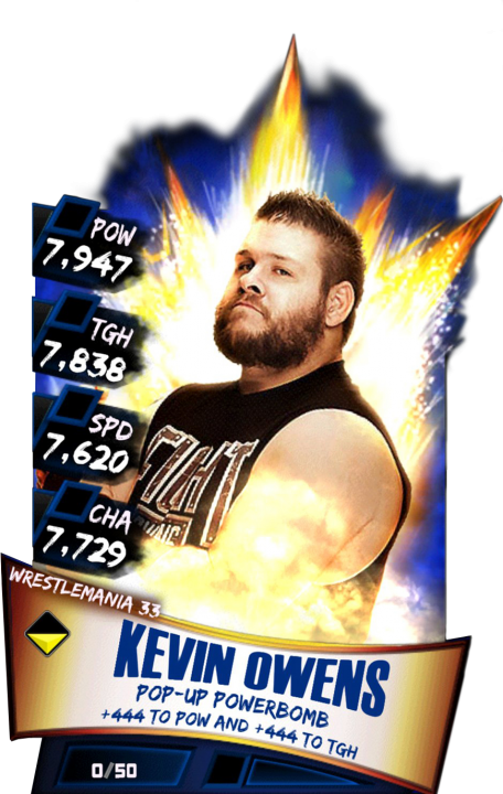 Kevinowens S3 14 Wrestlemania33 - Wwe Supercard Wrestlemania 33 Undertaker (456x720), Png Download