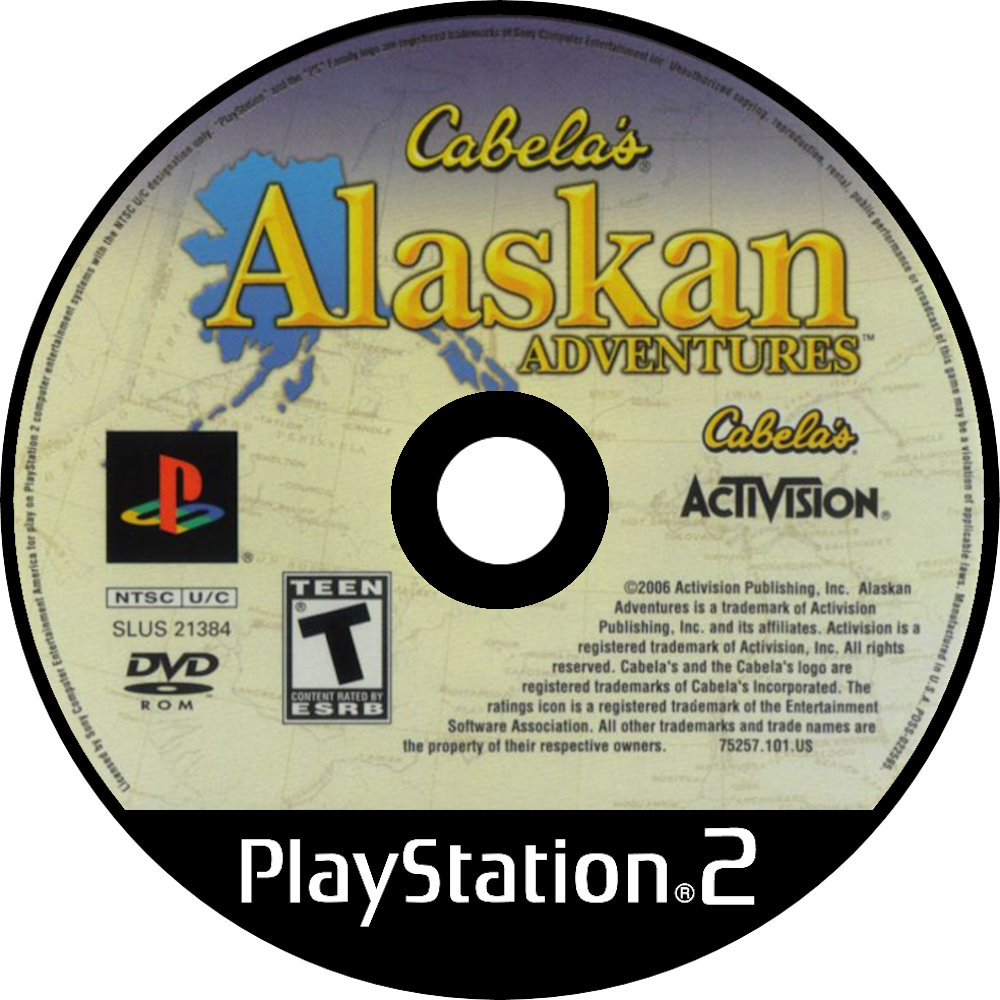 Cabela's Alaskan Adventures - Ps1 (1000x1000), Png Download
