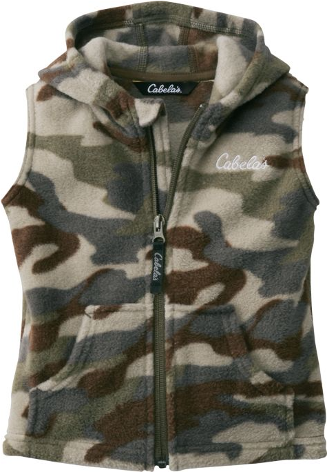 Cabela's Boys' Snake River Hooded Vest- Small 7/8 - Sweater (1063x683), Png Download