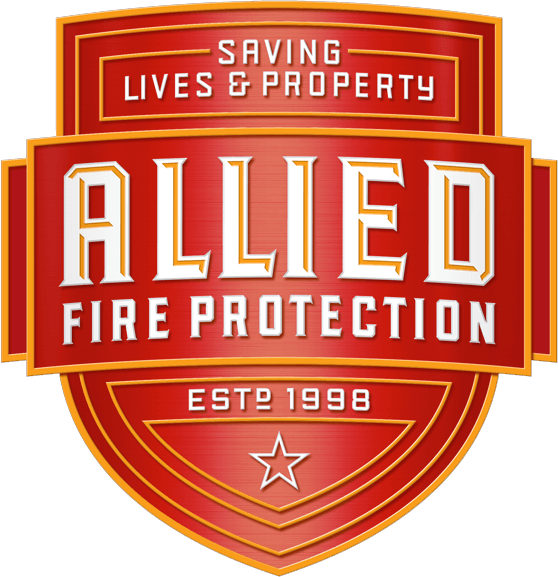 Allied Fire Protection - Emblem (558x577), Png Download