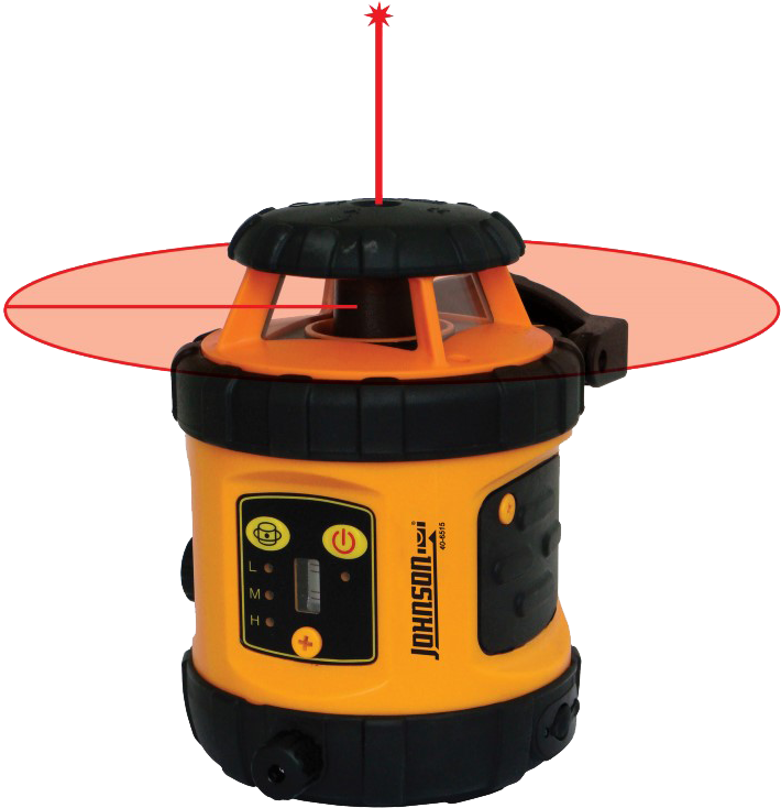 Self Leveling Rotary Laser Model - Johnson Level 40 6517 (768x768), Png Download