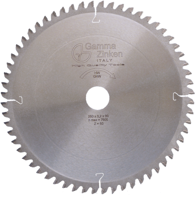 Gnw Alternate Circular Saw Blade - Plastic Cutting Blade (768x768), Png Download