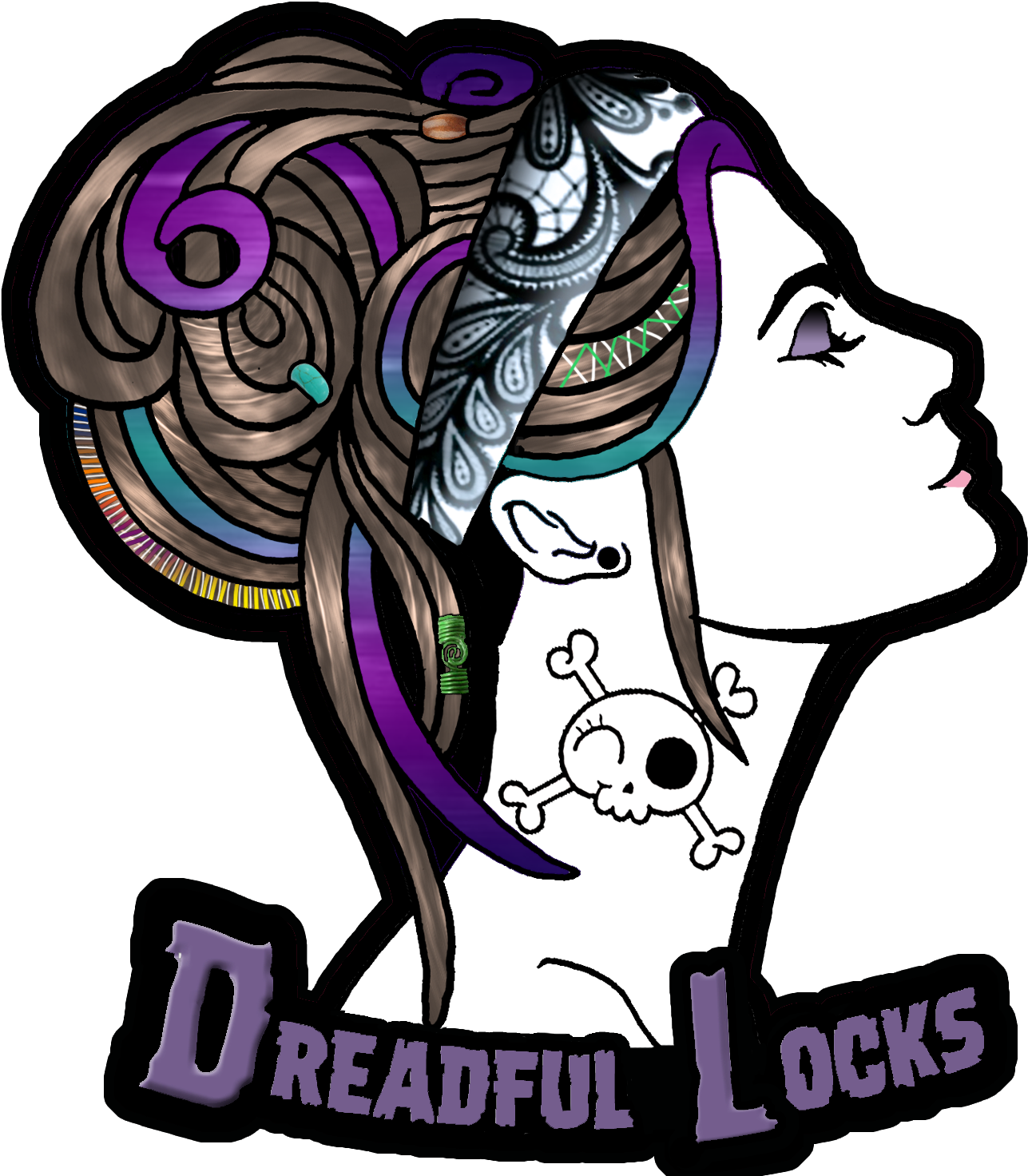 Cart - Sticker (1348x1526), Png Download