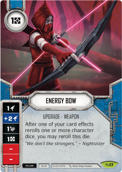 Energy Bow - Star Wars Destiny Force Throw (600x600), Png Download