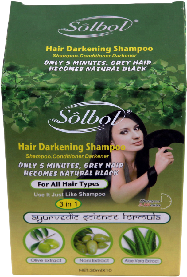 5 Mins Hair Dye 100% Gery Hair Coverage Black Hair - Grass (1000x1000), Png Download