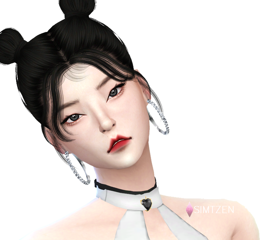 The Sims 4 - Girl (857x792), Png Download