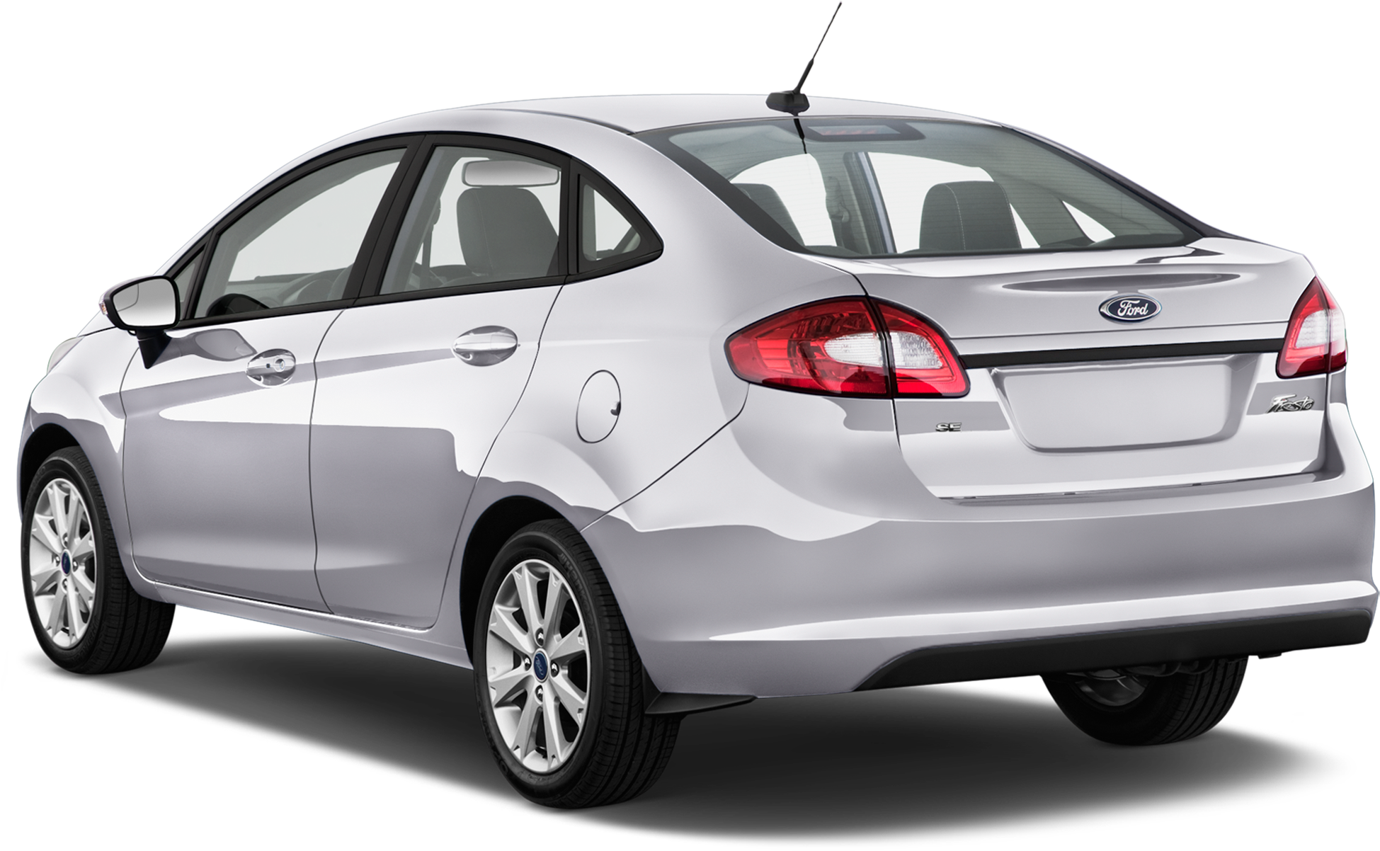 67 - - Ford Fiesta Sedan Back (2048x1360), Png Download