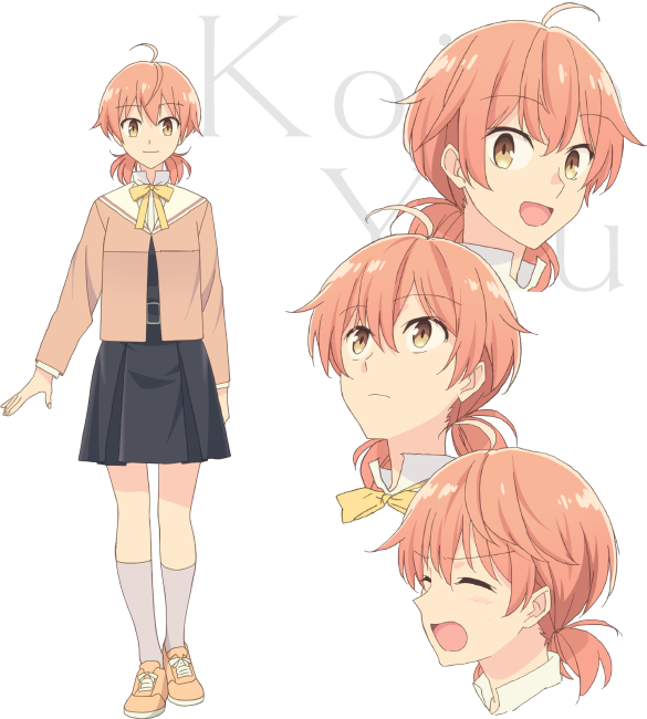 Https - //rei - Animecharactersdatabase - Com/uploads/chars/18137- - Bloom Into You Yuu Koito (585x650), Png Download