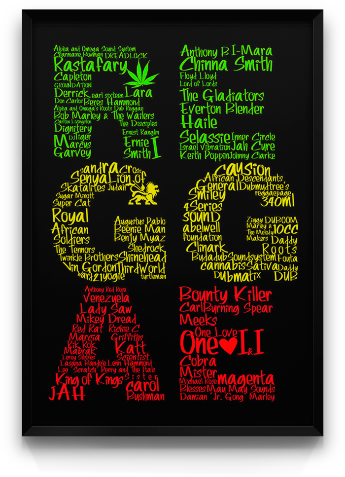 Reggae - Google Search - Graphic Design (700x967), Png Download