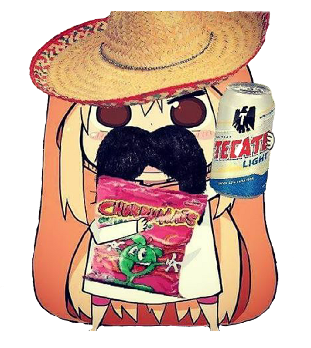 Umaru-chan Sticker - Mexican Anime (1024x1147), Png Download
