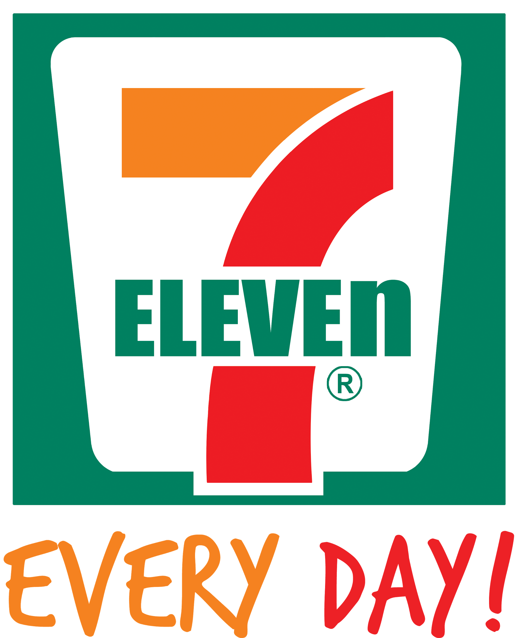 A Must Try Drink Served At A Chilling 2°c, Slurpee - 7 Eleven Logo Pdf (1932x2500), Png Download