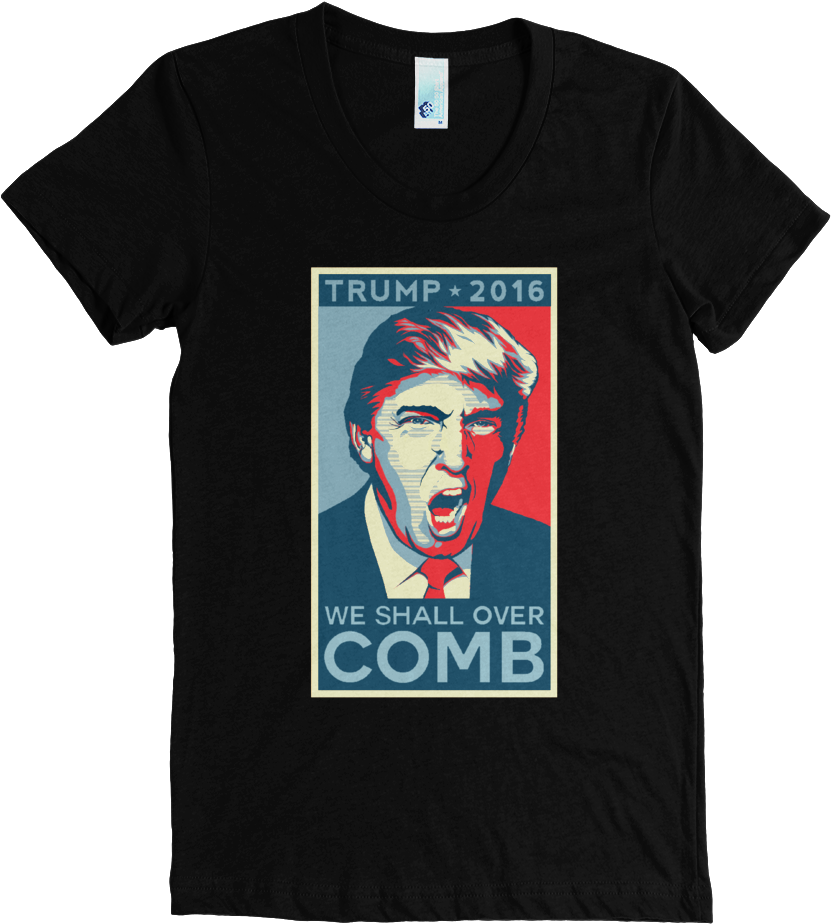 We Shall Over Comb Slogan - Hamilton Non Stop Shirt (1000x1000), Png Download