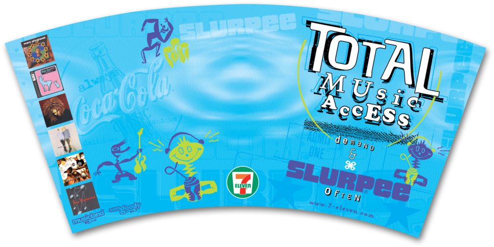 Slurpee2 (1000x511), Png Download