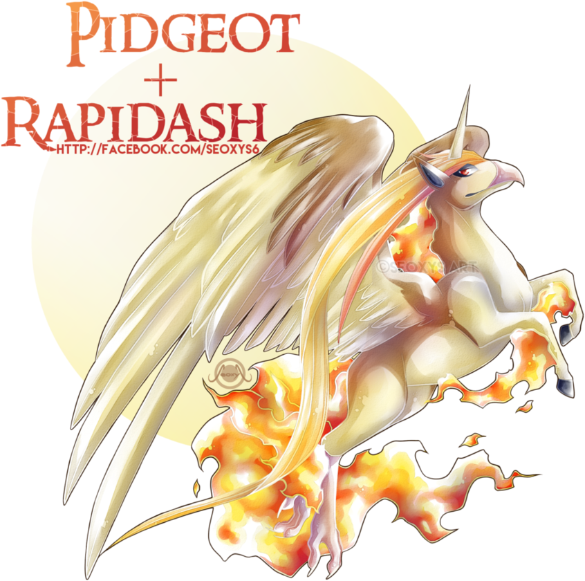 Pin By Scythe Vampiro On Pokemon - Seoxys6 Rapidash (915x873), Png Download