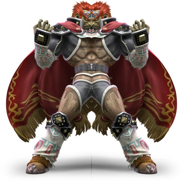 Super Smash Bros - Smash Bros Ultimate Ganondorf (609x600), Png Download